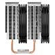 15. Jonsbo CR-2000GT CPU cooler with radiator and 12 cm fan, black, 1 pc.
