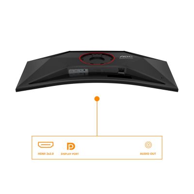 61. MONITOR AOC LED 34" CU34G4 180Hz