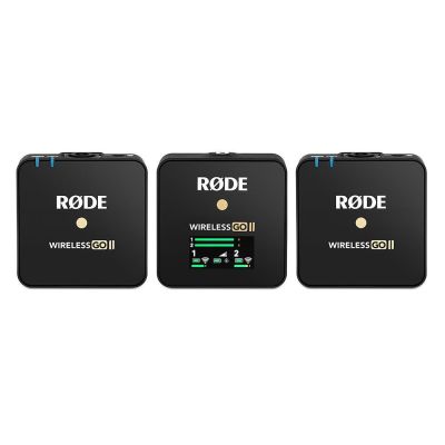 9. RODE Wireless GO II - wireless microphone system