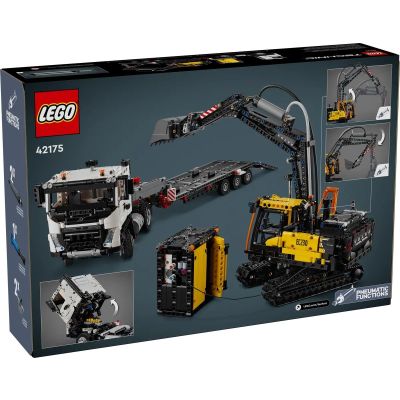 8. LEGO Technic 42175 Volvo FMX Truck and EC230 Electric Excavator