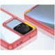 6. Outer Space Case Xiaomi Poco F4 5G cover with a flexible frame red