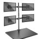 2. Lindy 40659 Monitor Holder/Stand 71.1 cm (28") Desk Black