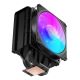 5. Cooler Master Hyper 212 3DHP Black ARGB Processor Air Cooler 12 cm Black 1 pc.