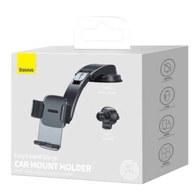 5. Baseus 2in1 car holder for cockpit and ventilation grille black (SUYK000001)