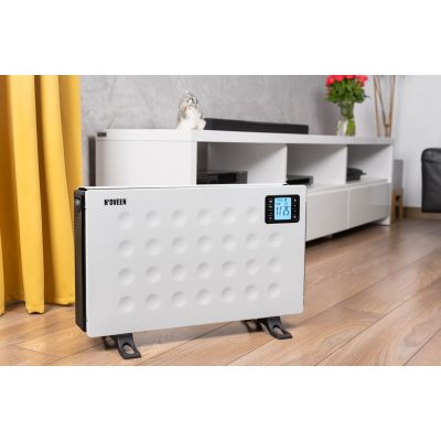 7. NOVEEN CH8000 LCD Smart convector heater, white