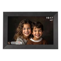 Denver PFF-1012 Digital Photo Frame Black 25.6 cm (10.1") Touchscreen Wi-Fi