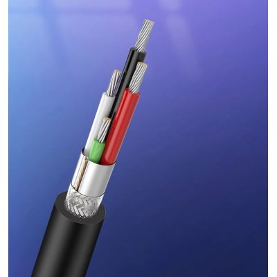 4. Ugreen USB Type B printer cable (male) - USB 2.0 (male) 480 Mbps 1.5 m black (US135 10350)