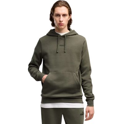 Men's Puma ESS Small No. 1 Logo Hoodie khaki 692914 86