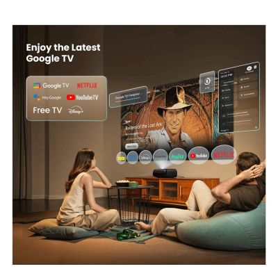 14. JmGO O2S Ultra Short Throw DLP Projector 4K (4096x2400) 3D Compatibility Black