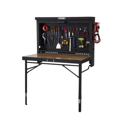 21. Wall-mounted folding workbench 80421