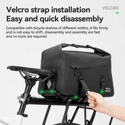 2. Rockbros trunk bag 30140116002 green 16L