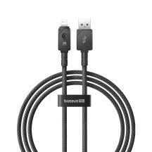 Baseus Unbreakable USB-IP cable 2.4A 1m (black)