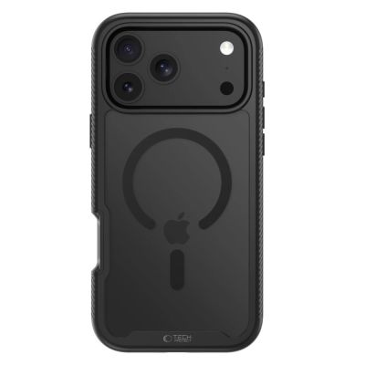 3. Tech-Protect Defense MagSafe Case for iPhone 17 Pro / 18 Pro - Matte Black