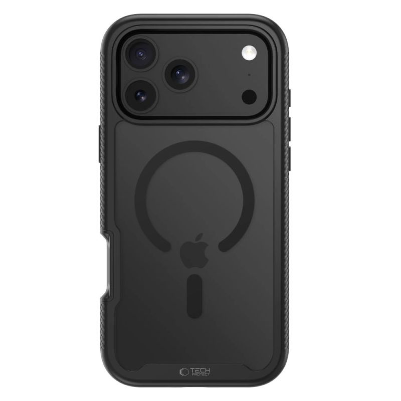 3. Tech-Protect Defense MagSafe Case for iPhone 17 Pro / 18 Pro - Matte Black