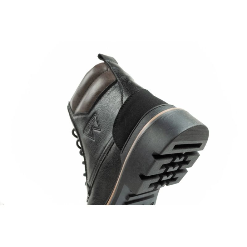 7. Wrangler Nevada men's shoes Chelsea boots elegant fashionable lace-up black