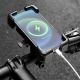 7. Rockbros HW-117 Handlebar Clamp Phone Holder - Black and Gray