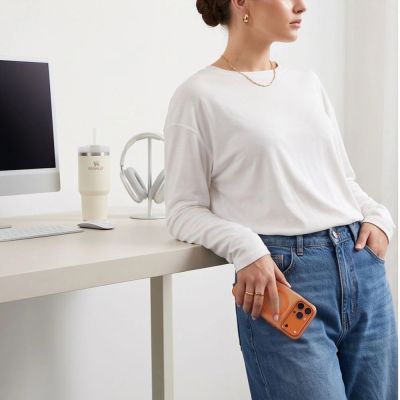 8. Tech-Protect MagZero MagSafe case for iPhone 17 Pro Max / 18 Pro Max - matte orange
