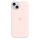 Apple Silicone Case with MagSafe Light Pink, for iPhone 15 Plus, MT143ZM/A