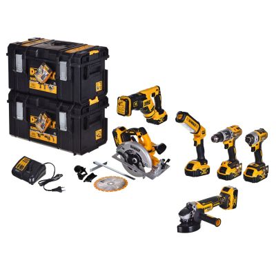 2. DEWALT DCK623P3-QW POWER TOOL COMBO SET (DCF887+DCS367+DCG405+DCS570+DCD796+DCL050)