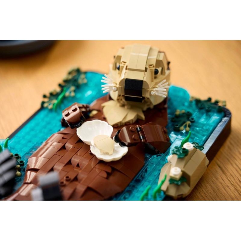 7. LEGO Ideas 21366 - Swimming Otters