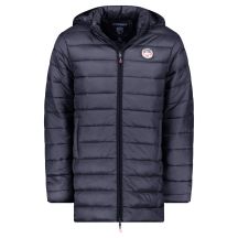 Geographical Norway men's jacket AMIGOMAP LONG HOOD DB NAVY MEN 233 NAVY (WZ5088H/GN-MARINE)