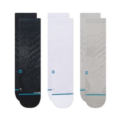 Stance Run Lt Crew 3 Pack Running Socks - Multi Size: S
