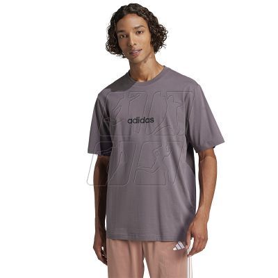 adidas Single Jersey Linear Tee M JE9005