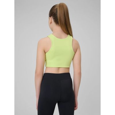 2. Girls' sports bra 4F 4FJRSS26USBAF285-45S