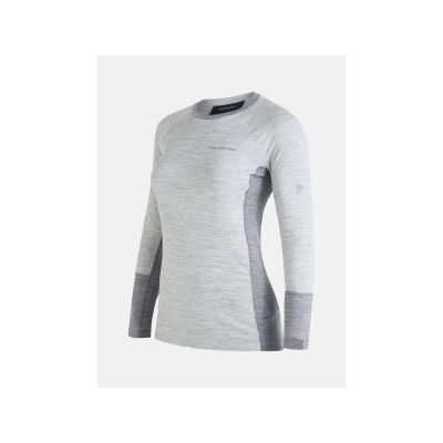 2. Peak Performance W Magic Crew Thermal Shirt Gray