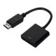 GEMBIRD A-DPM-HDMIF-002 Adapter (DisplayPort M - HDMI F; 0.10m; black)