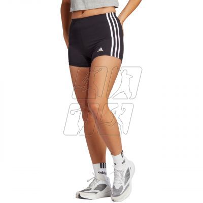 2. adidas Essentials 3-Stripes Single Jersey Booty W IC0757