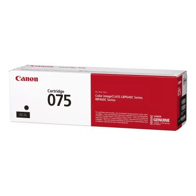 3. Canon 075 Toner Cartridge 1pc Original Black