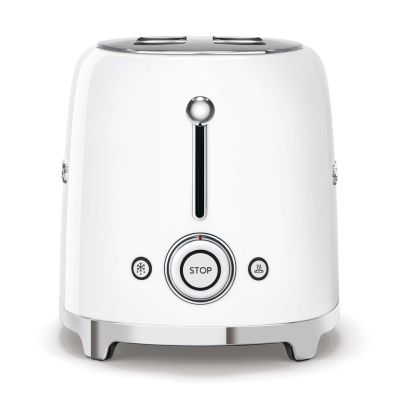 6. SMEG 50'Style Toaster White TSF02WHEU