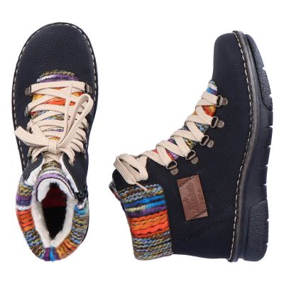 23. Rieker W 73343-0 RKR171 ankle boots