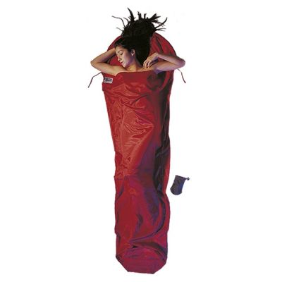 Cocoon SCM72 Sleeping Bag Adult Mummy Sleeping Bag Cotton, Silk Red