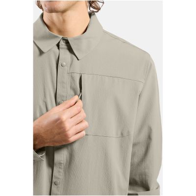 3. Men's Long-Sleeve Odlo Shirt l/s ESSENTIAL, Grey