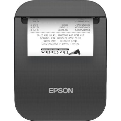 6. Epson TM-P80II AC (131) 203 x 203 DPI Wired and Wireless Thermal Mobile Printers