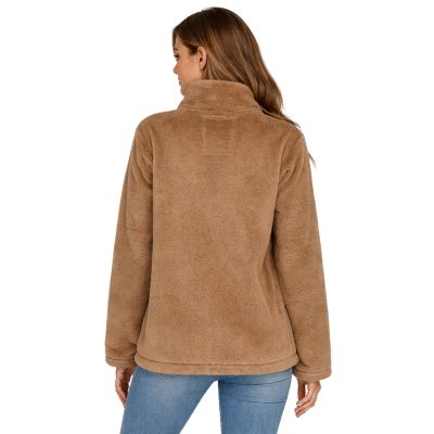 4. Women’s fleece jacket Geographical Norway TOFURE TAUPE DB LADY 0124 (WZ8151F/GN-TAUPE)