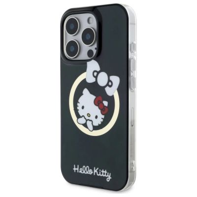 2. Hello Kitty IML Fun bow Magsafe iPhone 16 Pro Max Case - Black