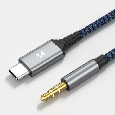 4. Wozinsky WAK-CJ USB-C to 3.5mm mini jack DAC adapter cable 1m - gray