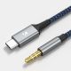 4. Wozinsky WAK-CJ USB-C to 3.5mm mini jack DAC adapter cable 1m - gray