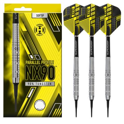 13. Harrows NX-90 Parallel 90% Steeltip Darts