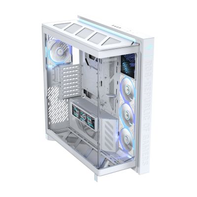 2. Asus ROG CRONOXGR801CURVE TG ARGB WHITE case