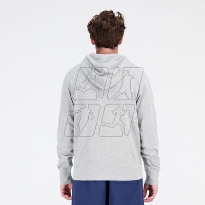 9. New Balance NB Classic Hoodie AGM M MT23902AGM