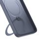 8. 3mk Smoke Case Mag&Stand for Apple iPhone 16E - black
