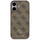 3. Guess 4G Small Classic Logo MagSafe Case for iPhone 17 - Brown