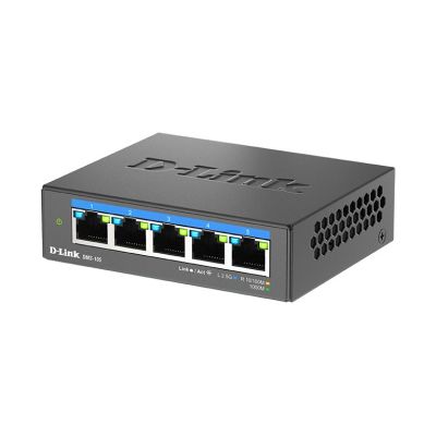 6. D-Link 5-Port Multi-Gigabit 2.5G Desktop Switch - Unmanaged - L2 - 2.5G Ethernet (100/1000/2500)