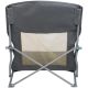 10. BEACH CHAIR WITH ARMRESTS 55x58x64CM FOLDABLE GRAY