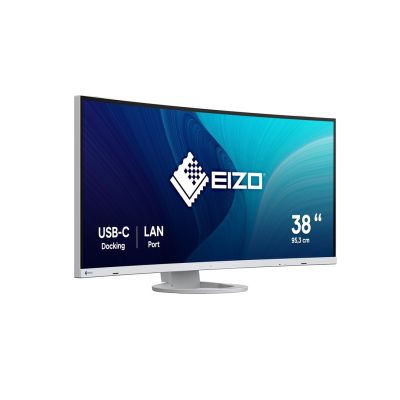 8. EIZO FlexScan EV3895-WT Monitor 95.2 cm (37.5") - 3840 x 1600 pixels - UltraWide Quad HD+ - LED - 5 ms - White