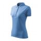Women's Pique Polo Free Polo Shirt (Blue)